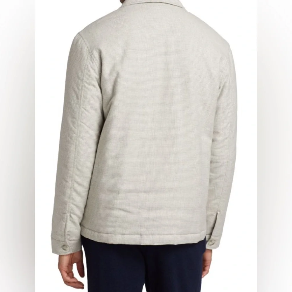 SAKS FIFTH AVENUE
Herringbone Cotton Overshirt - Picture 2 of 10